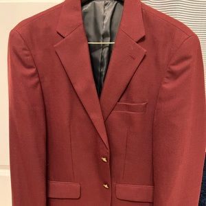 Mens red blazer